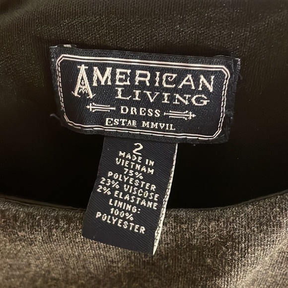 Grey Midi Dress | Business Formal - Picture 2 of 4